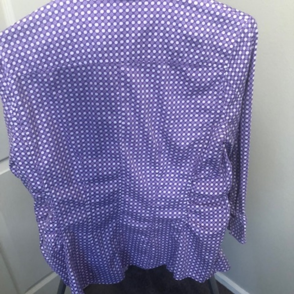 New York and Company Button Down Shirt Blouse - Picture 4 of 4